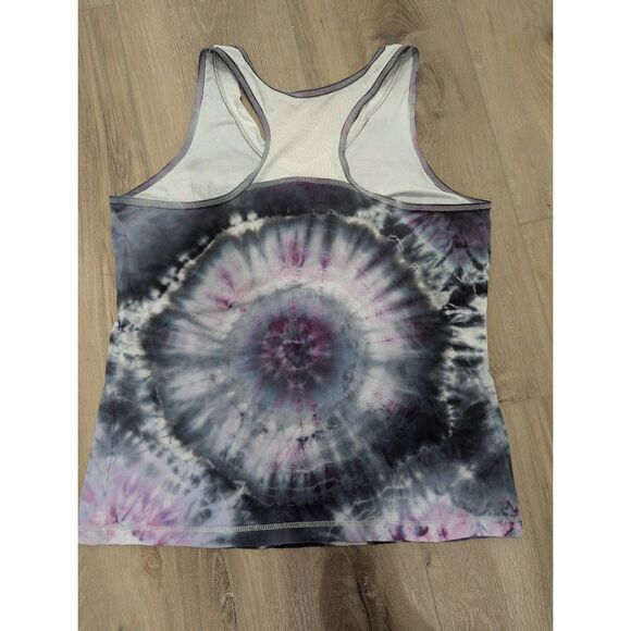 Sz 2X Danskin Workout Racerback Tank OOAK Tie Dye - Picture 2 of 8
